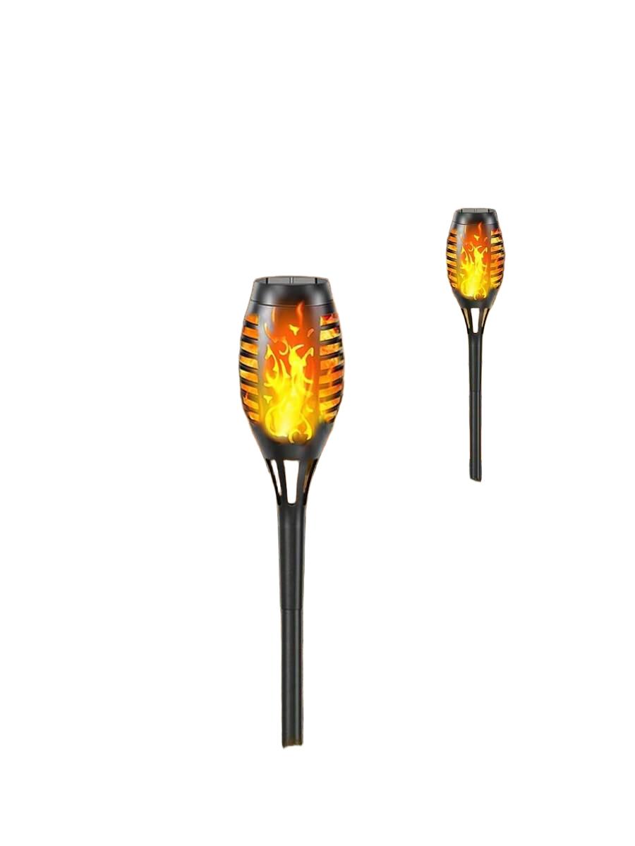CZARNA LAMPA SOLARNA 3-PACK