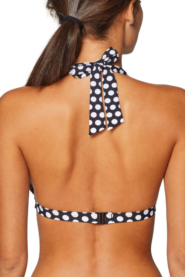 góra od bikini wzór groszki