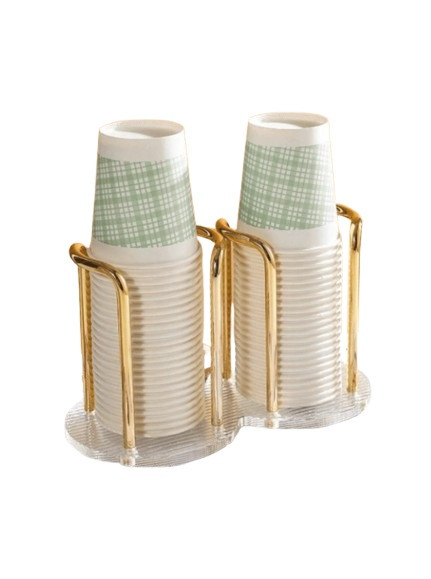 ZŁOTY STOJAK NA KUBECZKI 