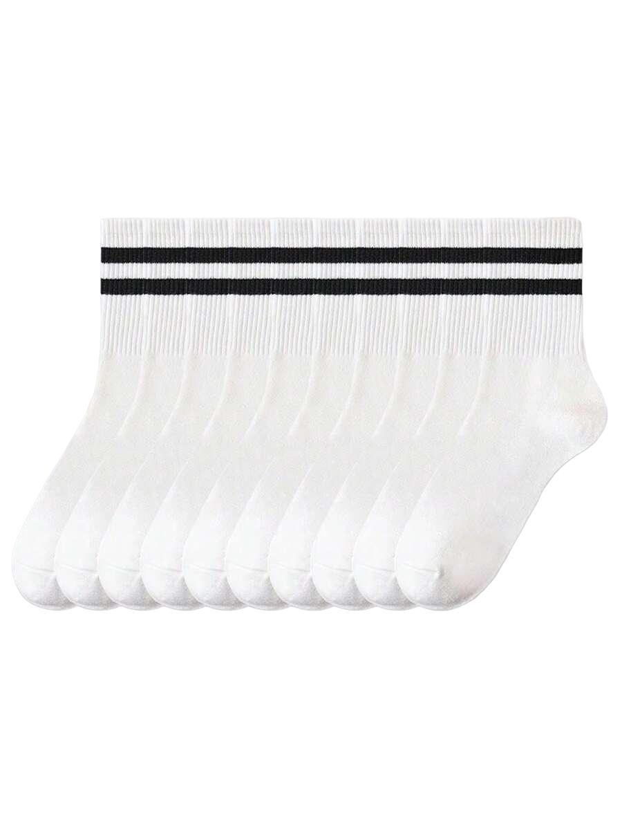 białe skarpetki 10-pack