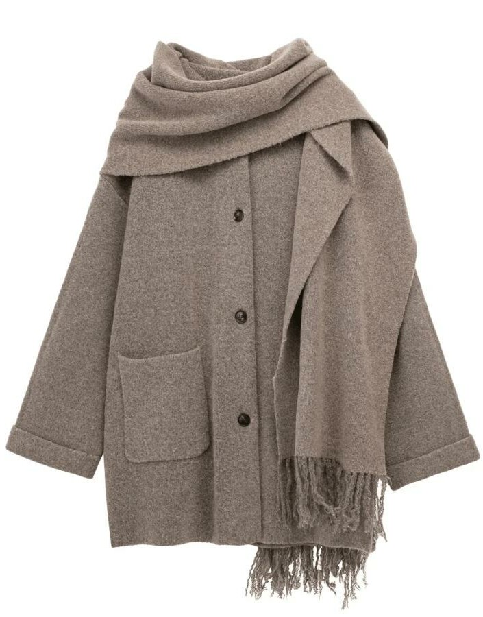 SWETER SZALIK KOMPLET