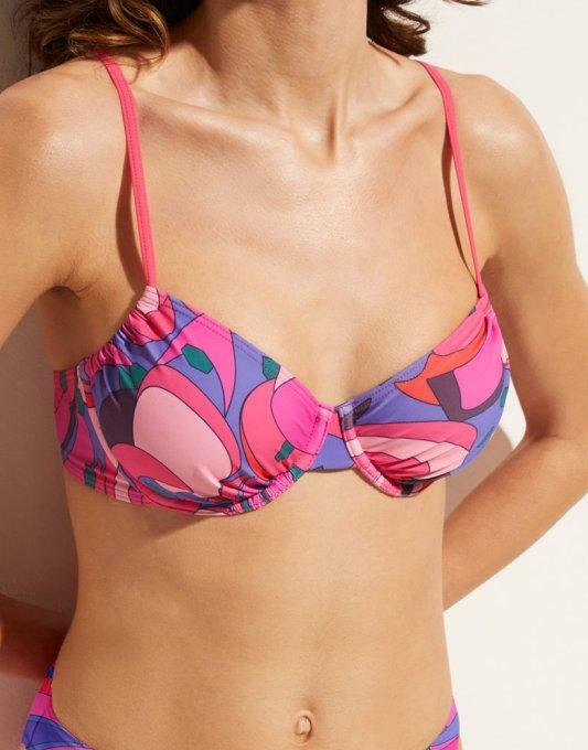 GÓRA OD BIKINI Z WZOREM