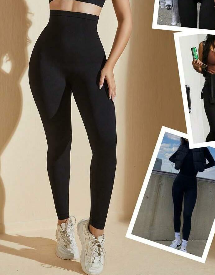 CZARNE KLASYCZNE LEGGINSY