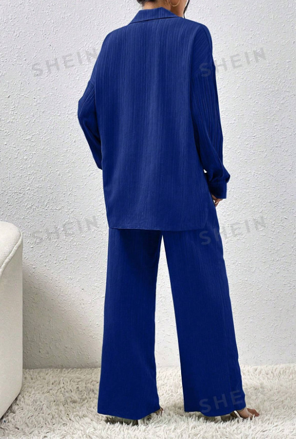 NIEBIESKIE SPODNIE CASUAL