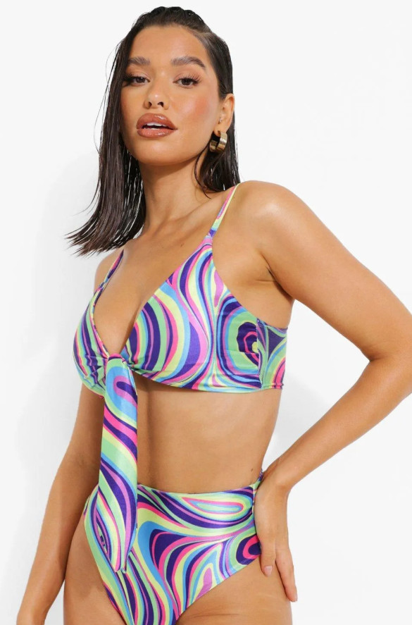 satynowy dół od bikini 