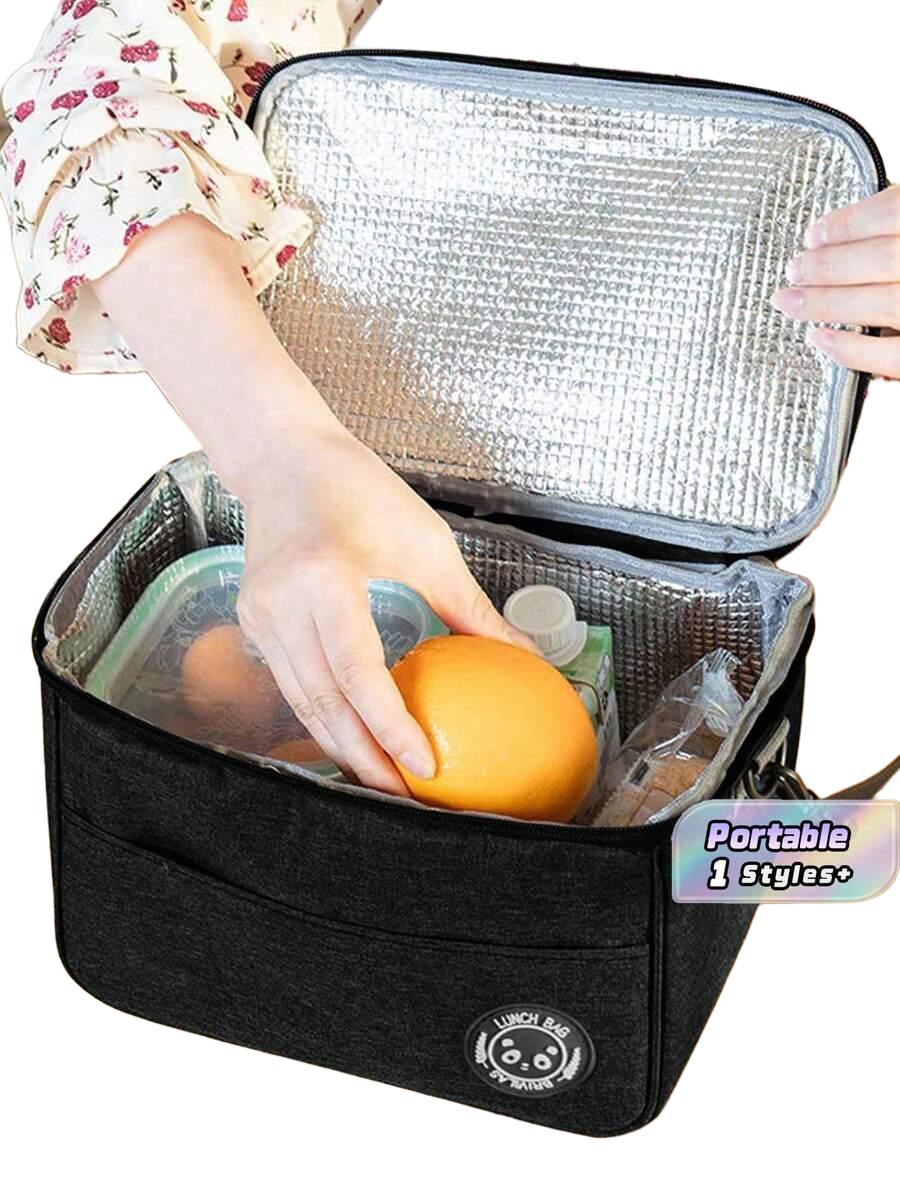 CZARNY LUNCH BOX