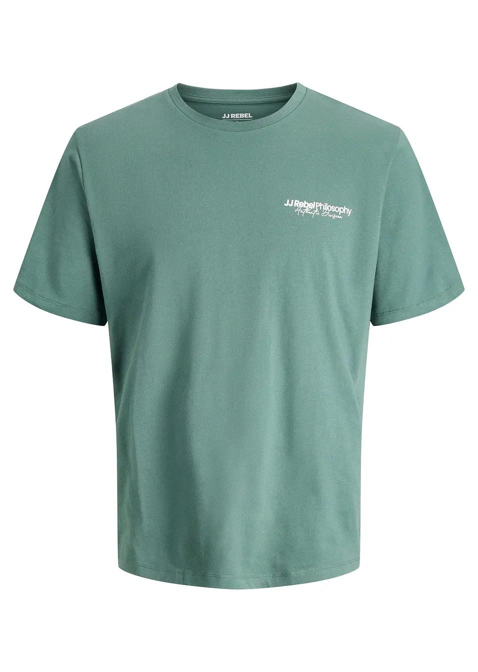 T-SHIRT MĘSKI OKRĄGŁY DEKOLT 