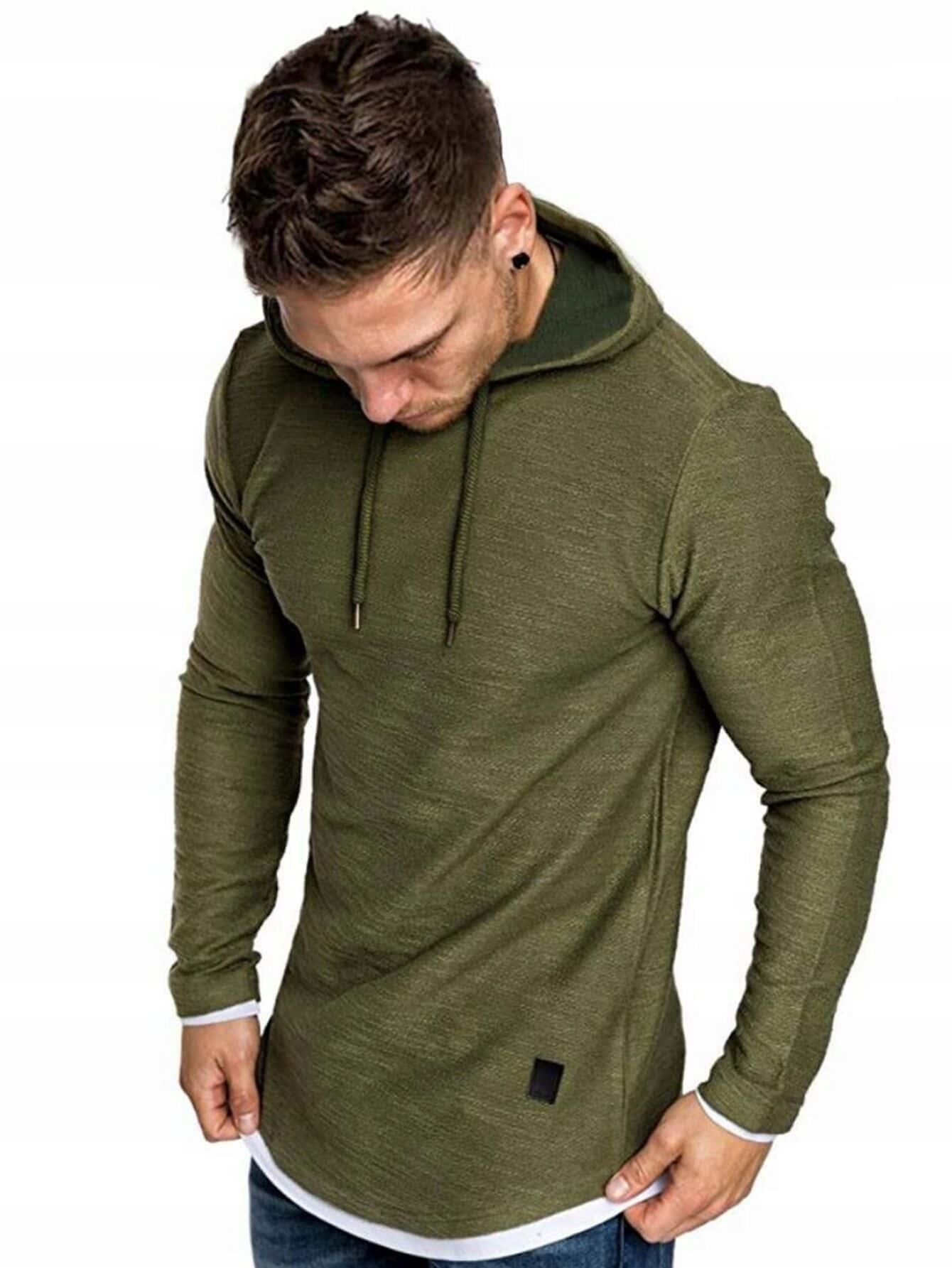 zielona bluza kaptur