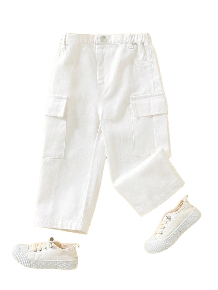 MATERIAŁOWE SPODNIE DZIECIĘCE SOFT COTTON