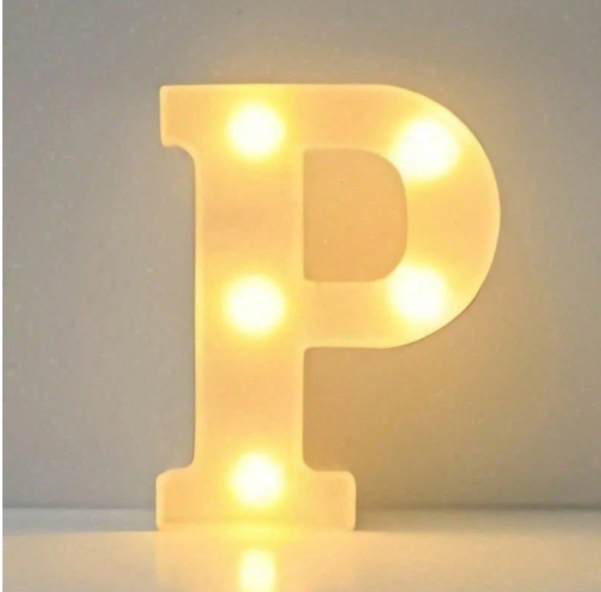 BIAŁA LAMPKA P