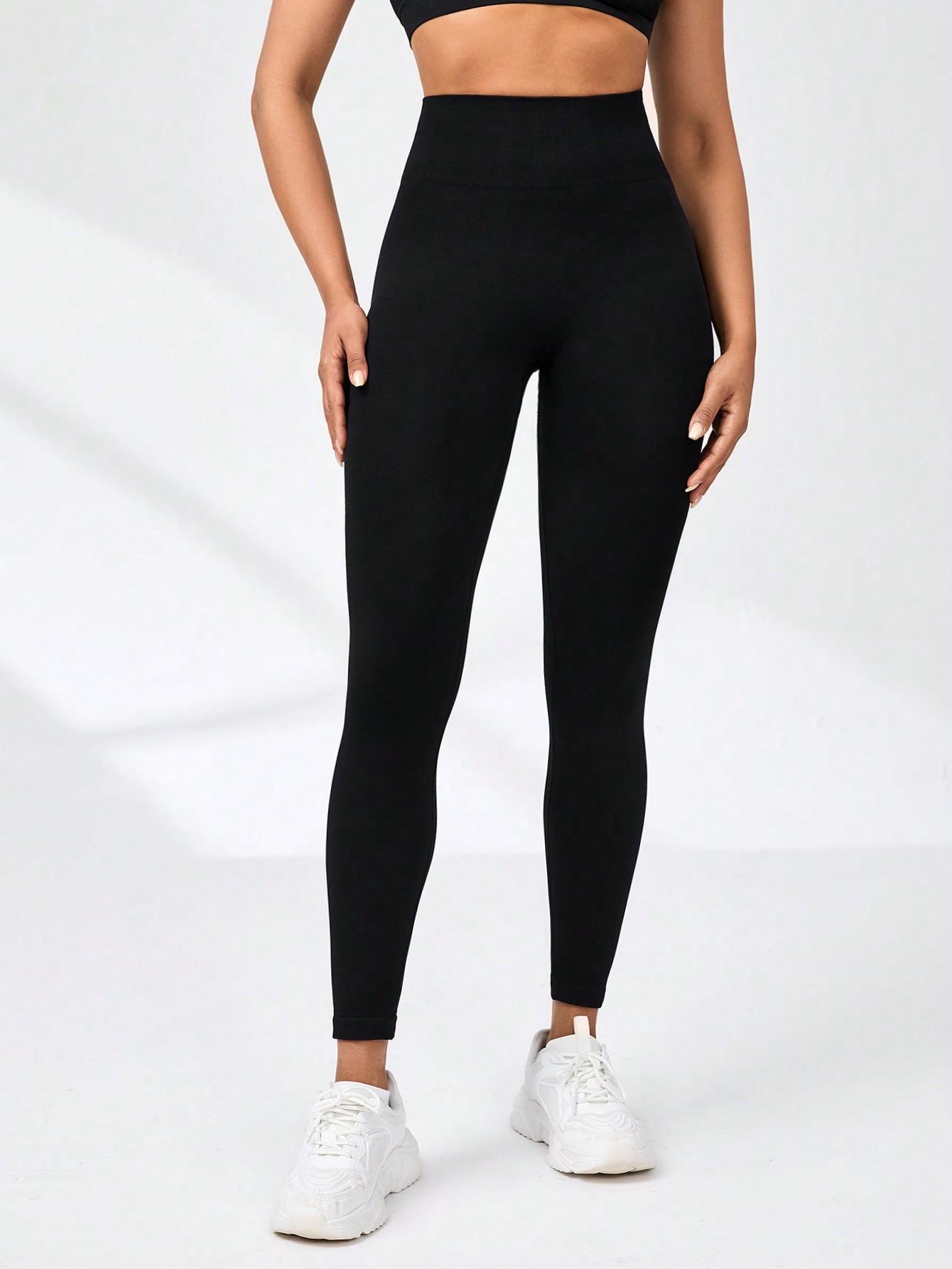 CZARNE SPORTOWE LEGGINSY