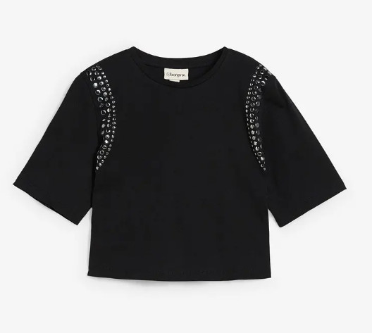 T-SHIRT Z KRÓTKIM RĘKAWEM