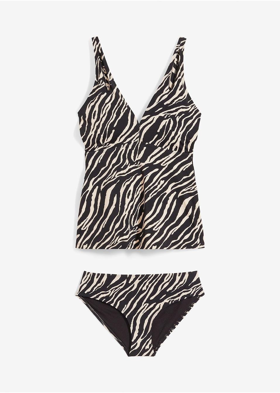 KOMPLET TANKINI W ZWIERZĘCY WZÓR