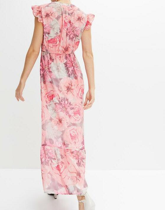SUKIENKA MAXI W KWIATY 