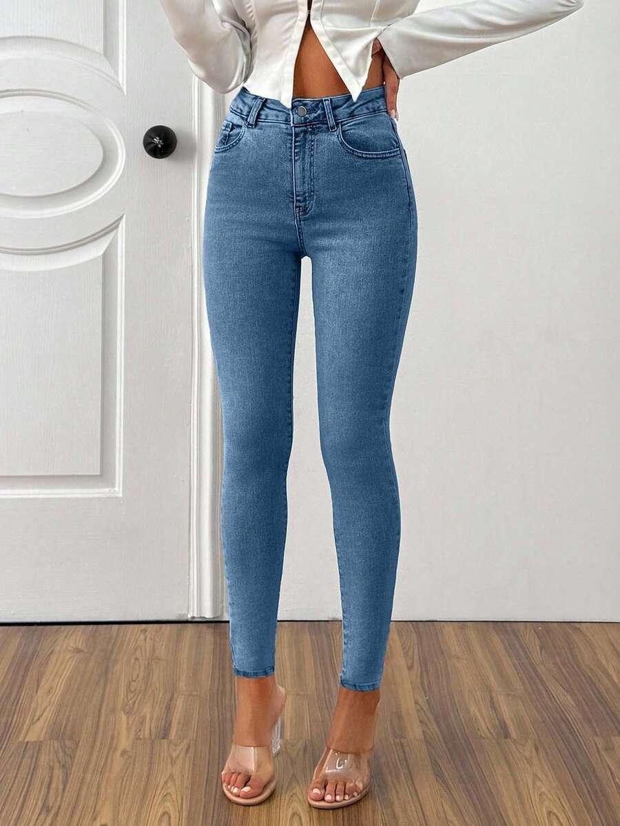 NIEBIESKIE JEANSY RURKI