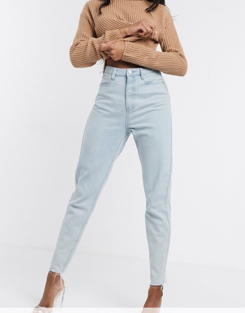NIEBIESKIE SPODNIE JEANS