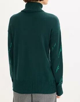 SWETER DAMSKI Z CEKINAMI