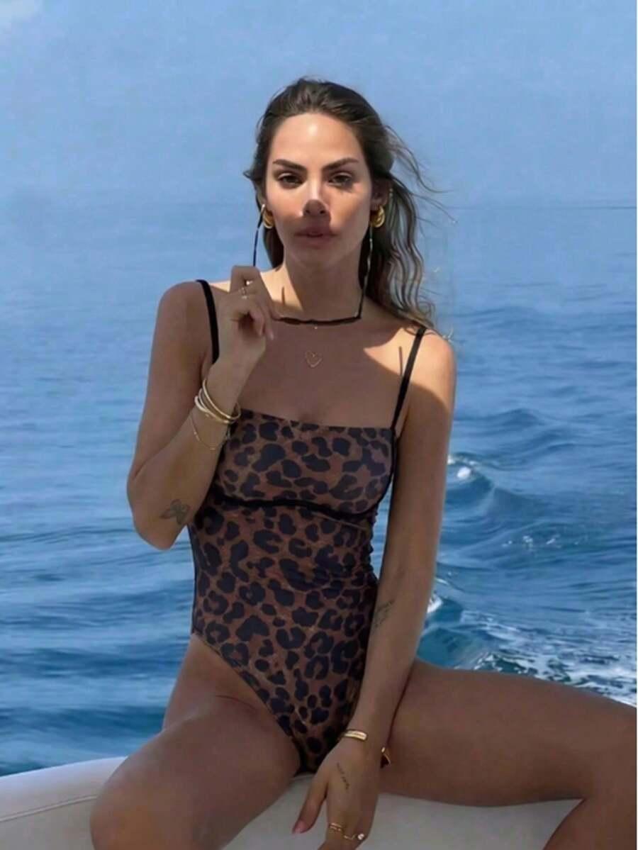 JEDNOCZĘŚCIOWY STRÓJ KĄPIELOWY ANIMAL PRINT