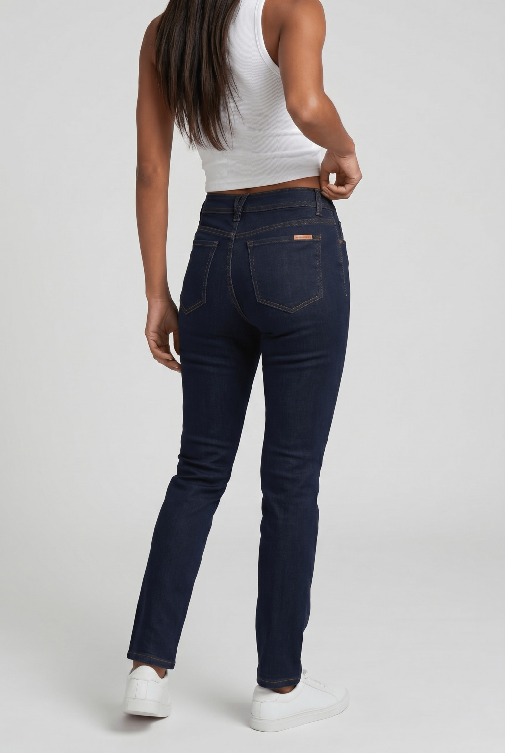 spodnie rurki jeans