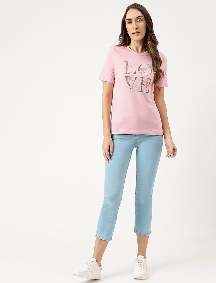 NIEBIESKIE SPODNIE JEANS T57-7574K-H5