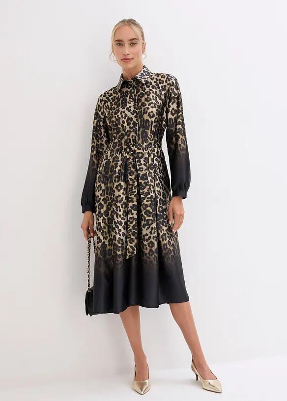 MIDI SUKIENKA ANIMAL PRINT 