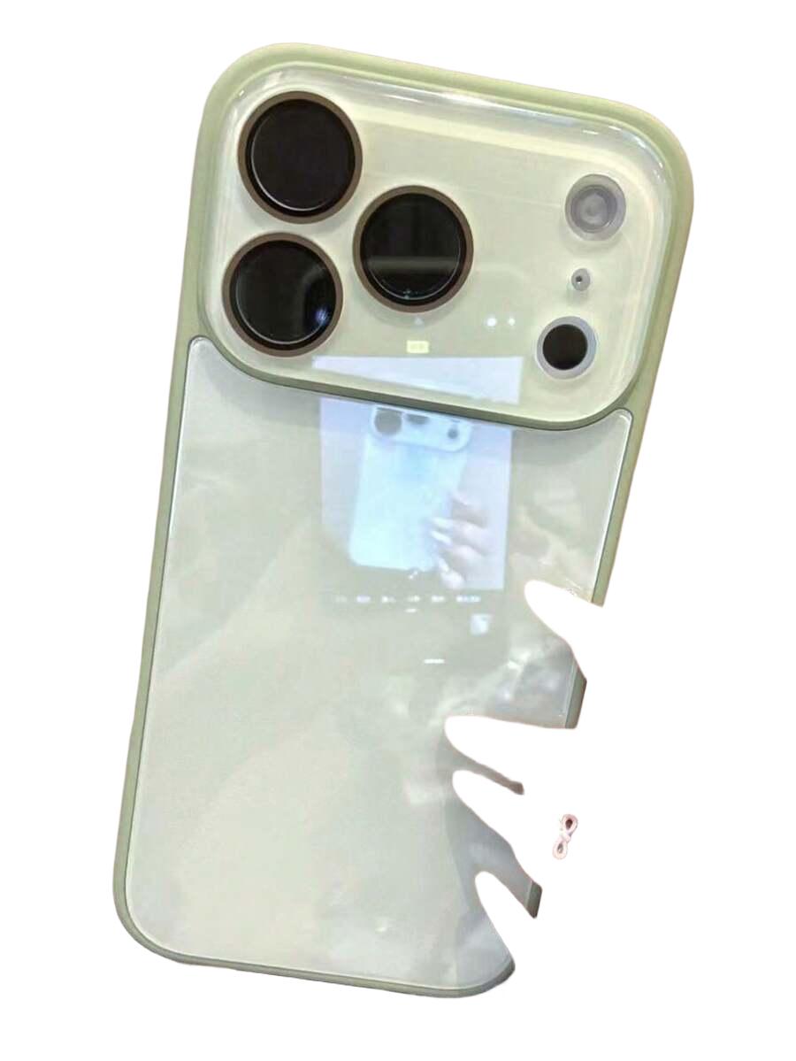 zielone etui na telefon iphone 15 pro max