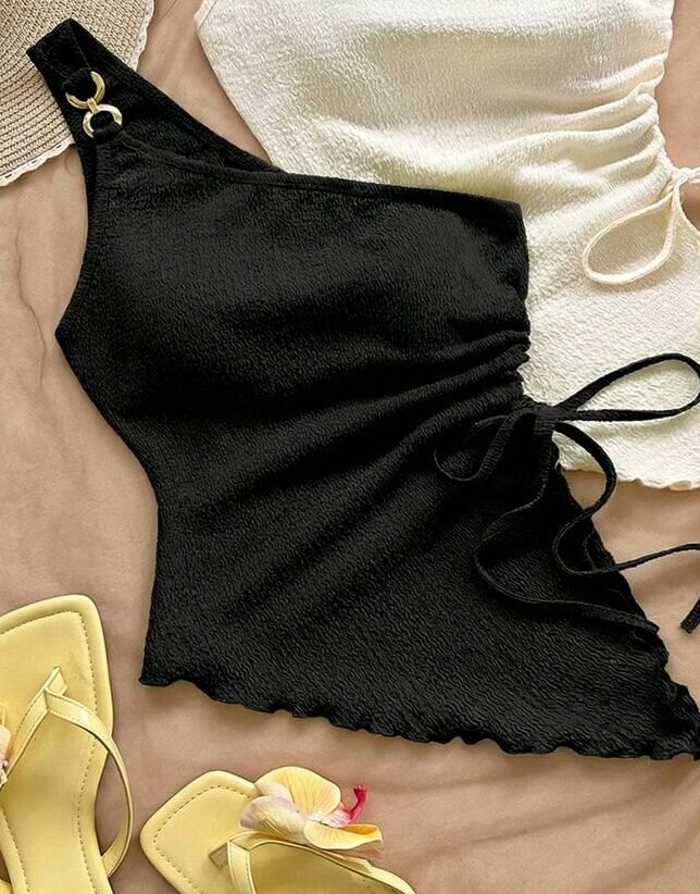 czarny top tekstura