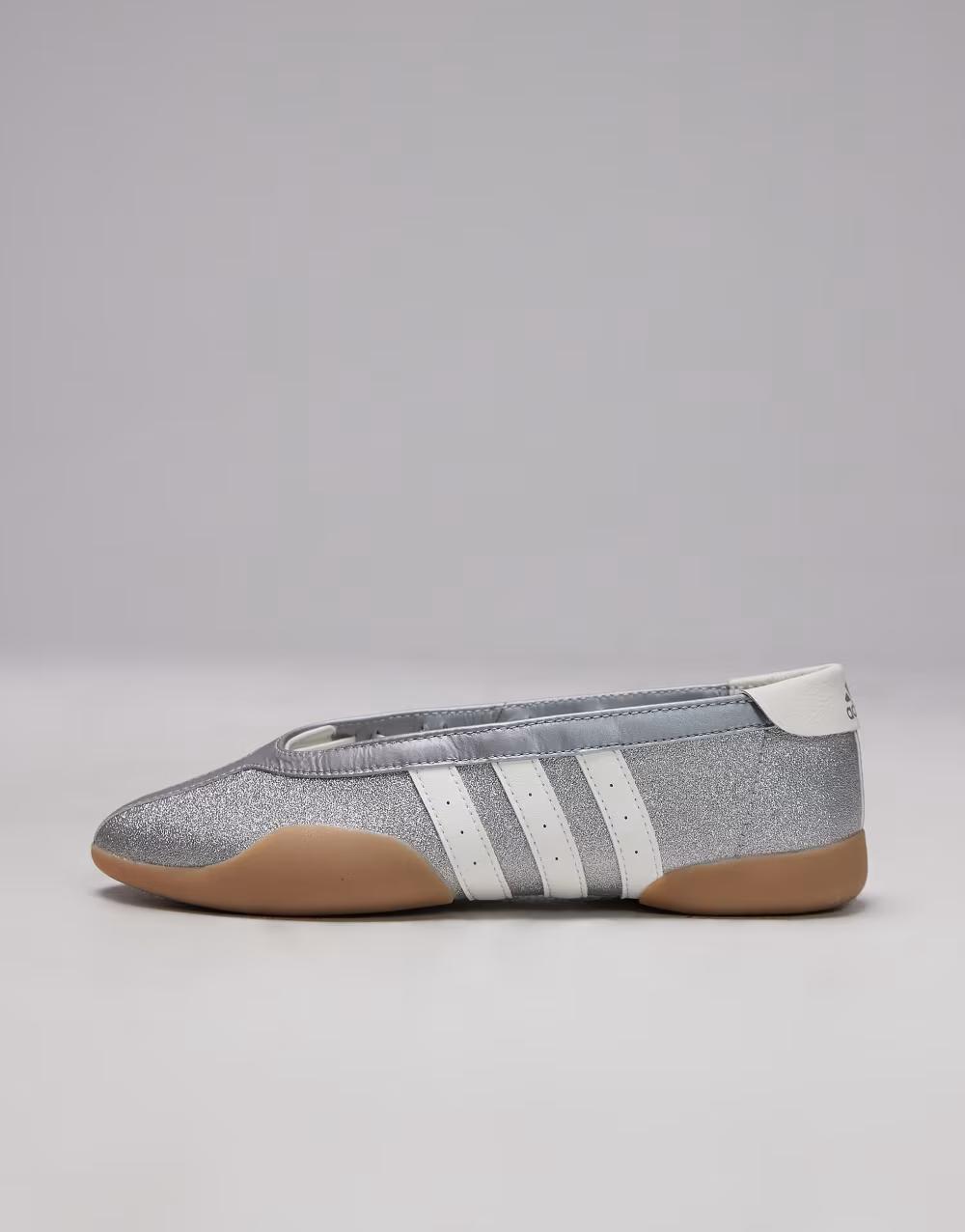 srebrne buty Disco Taekwondo brokat