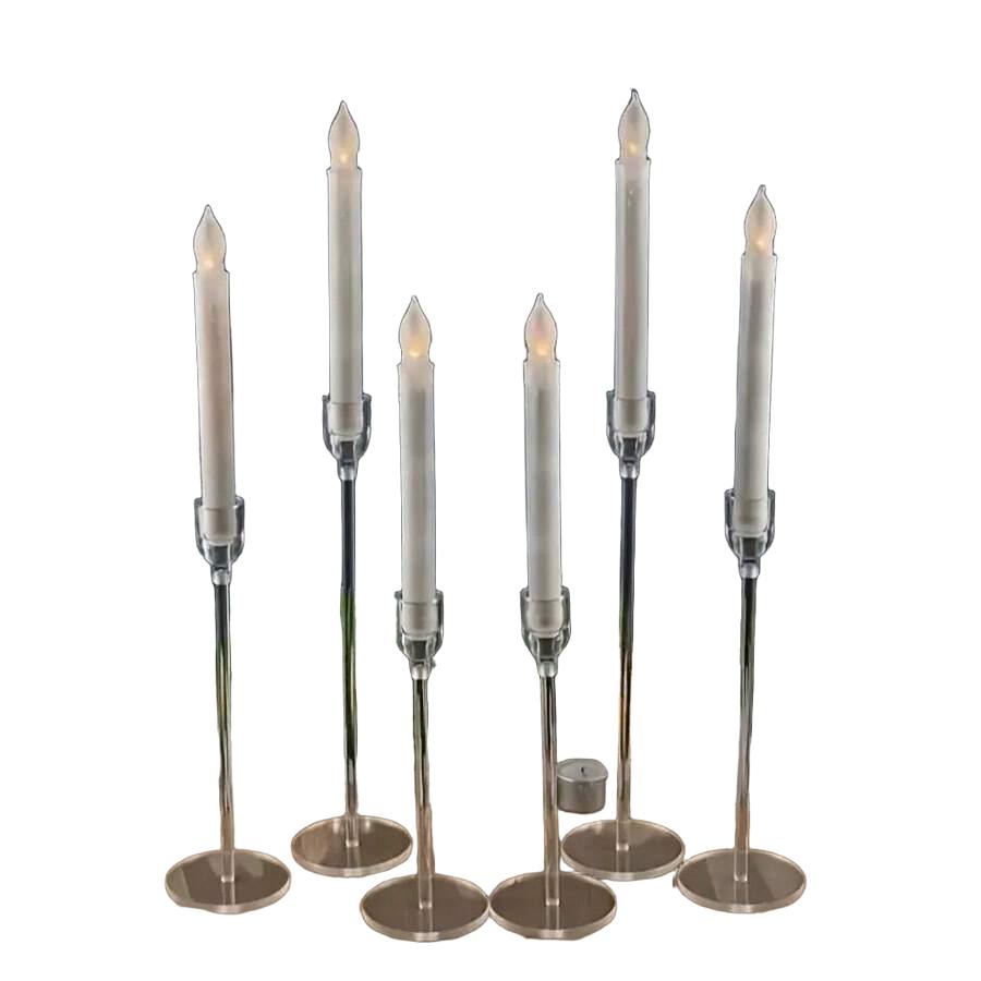 BEZBARWNY ŚWIECZNIK 3-PACK