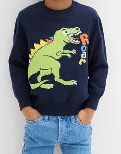 SWETER DZIECIĘCY BAWEŁNIANY Z DŁUGIM RĘKAWEM