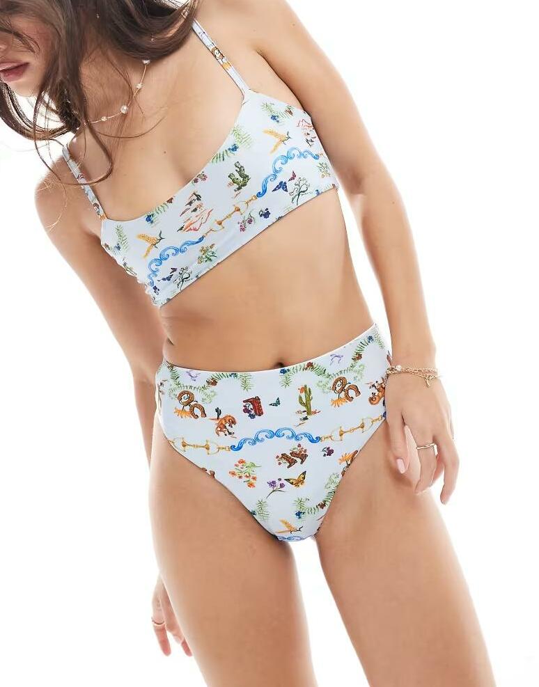 DÓŁ OD BIKINI PRINT
