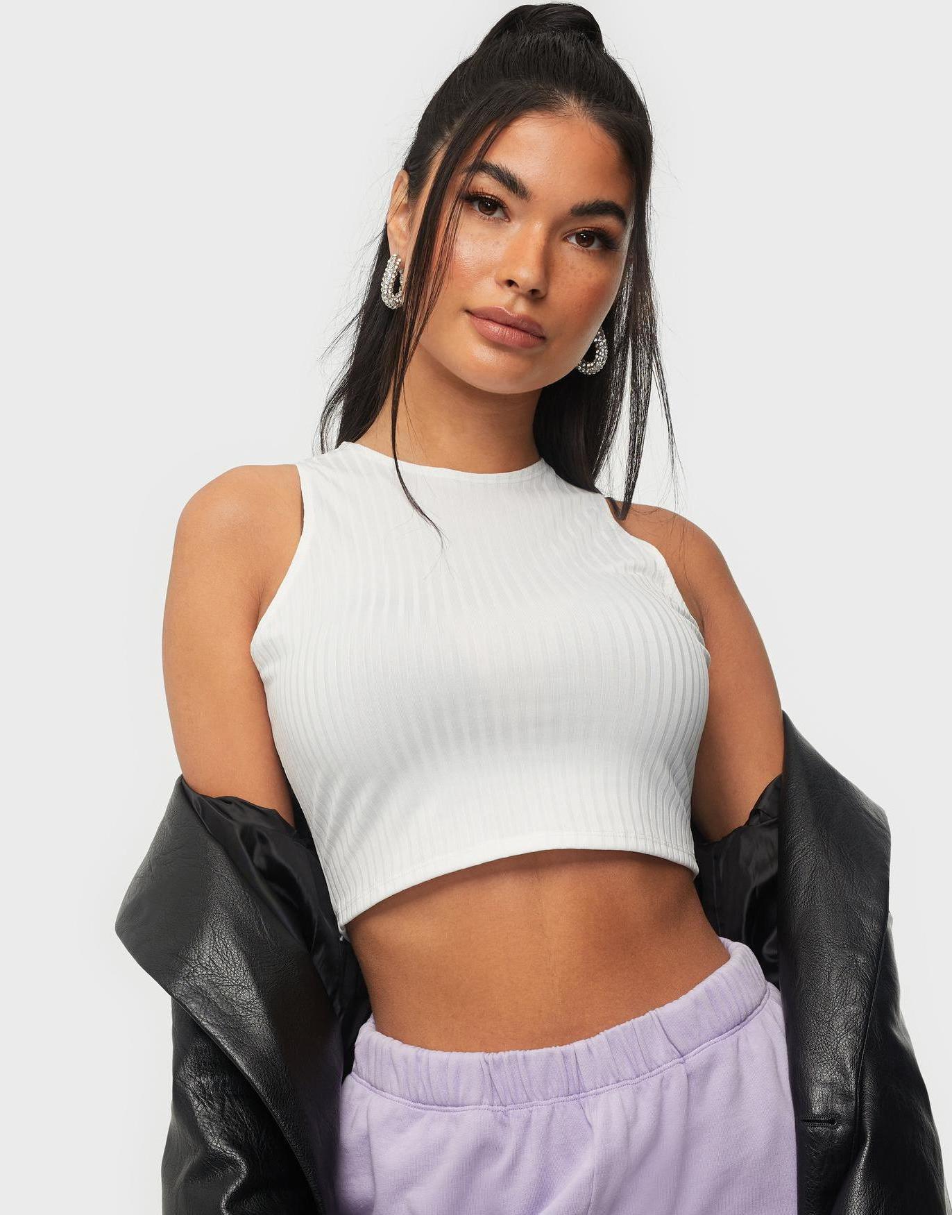 CROP TOP PRĄŻKI