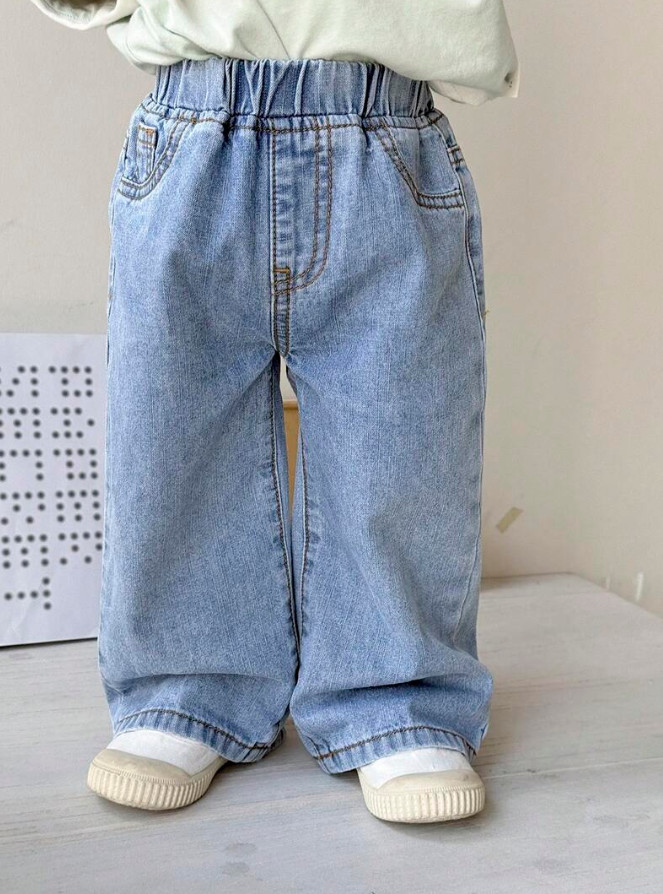 NIEBIESKIE SPODNIE JEANS