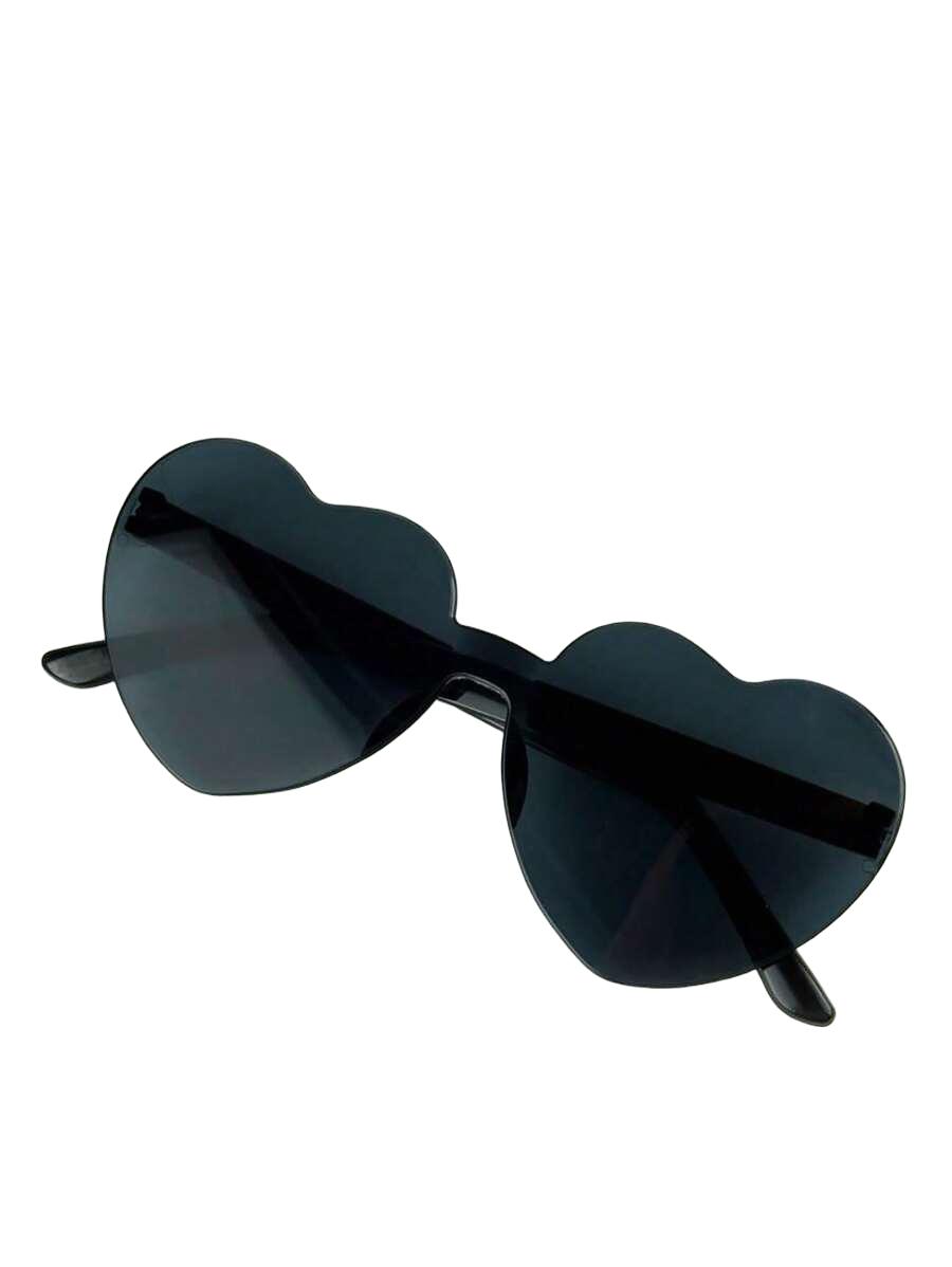 CZARNE OKULARY SERCA 