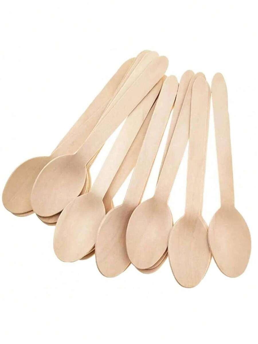 DREWNIANE ŁYŻKI 8-PACK