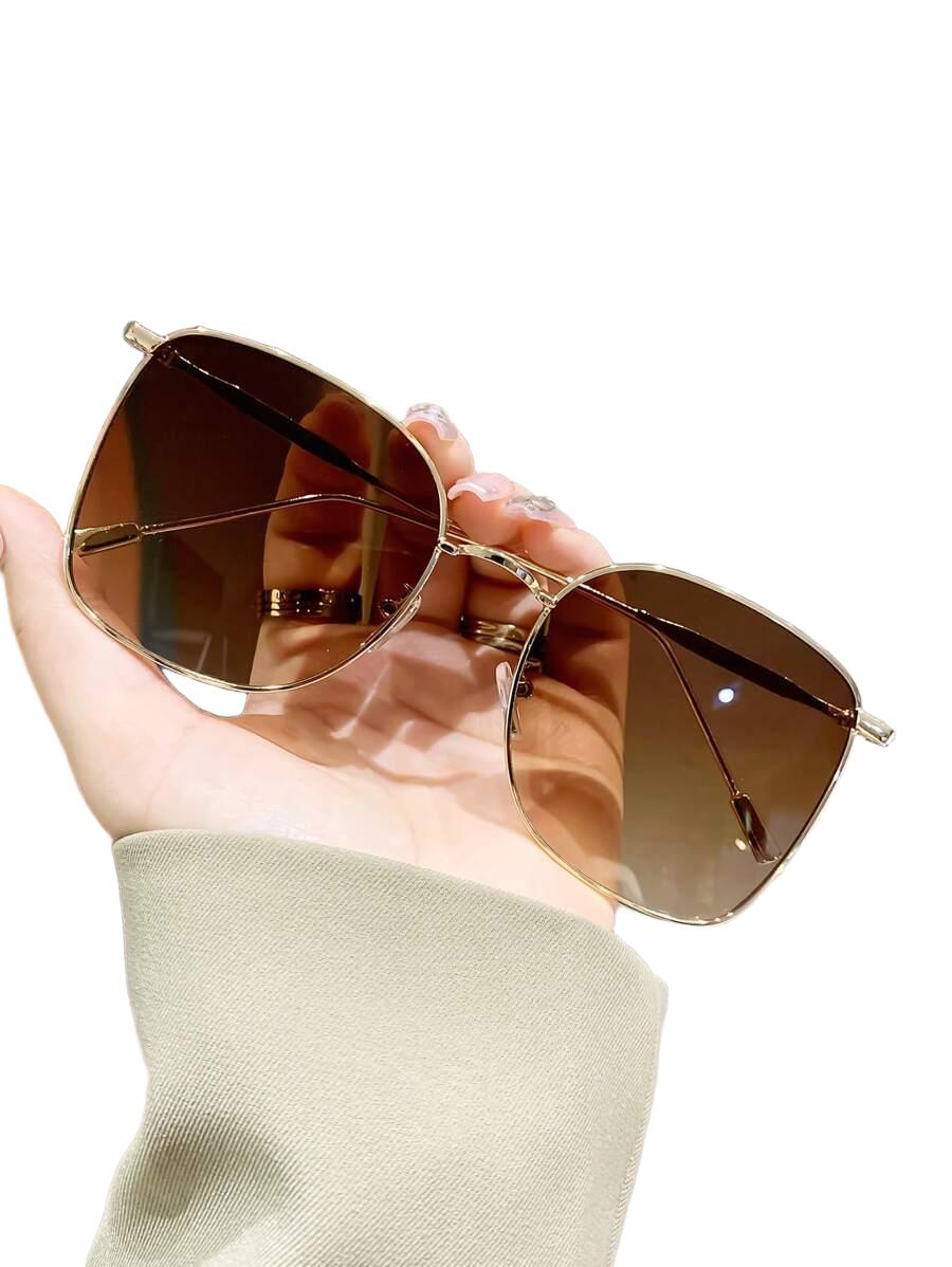 OKULARY PRZECIWSŁONECZNE ZŁOTE OPRAWKI 