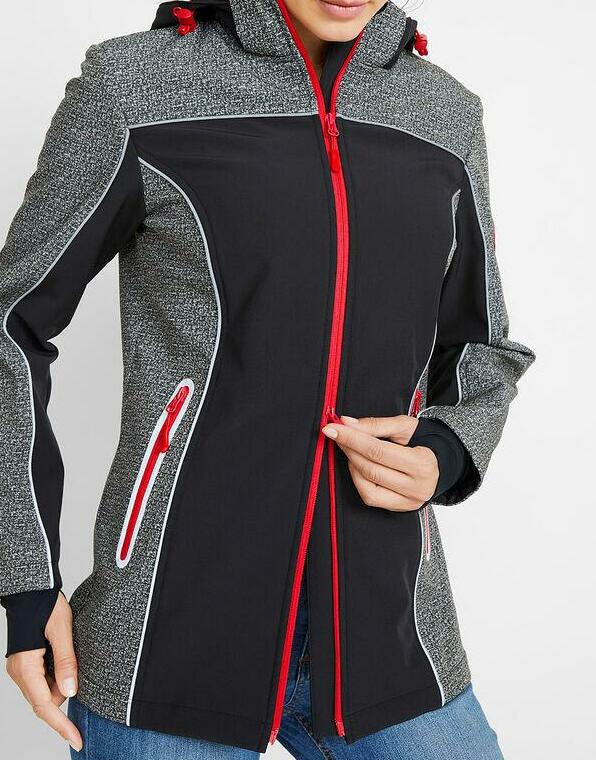 KURTKA SOFTSHELL Z KAPTUREM