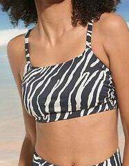 GÓRA OD BIKINI ZE ZWIERZĘCYM WZOREM 
