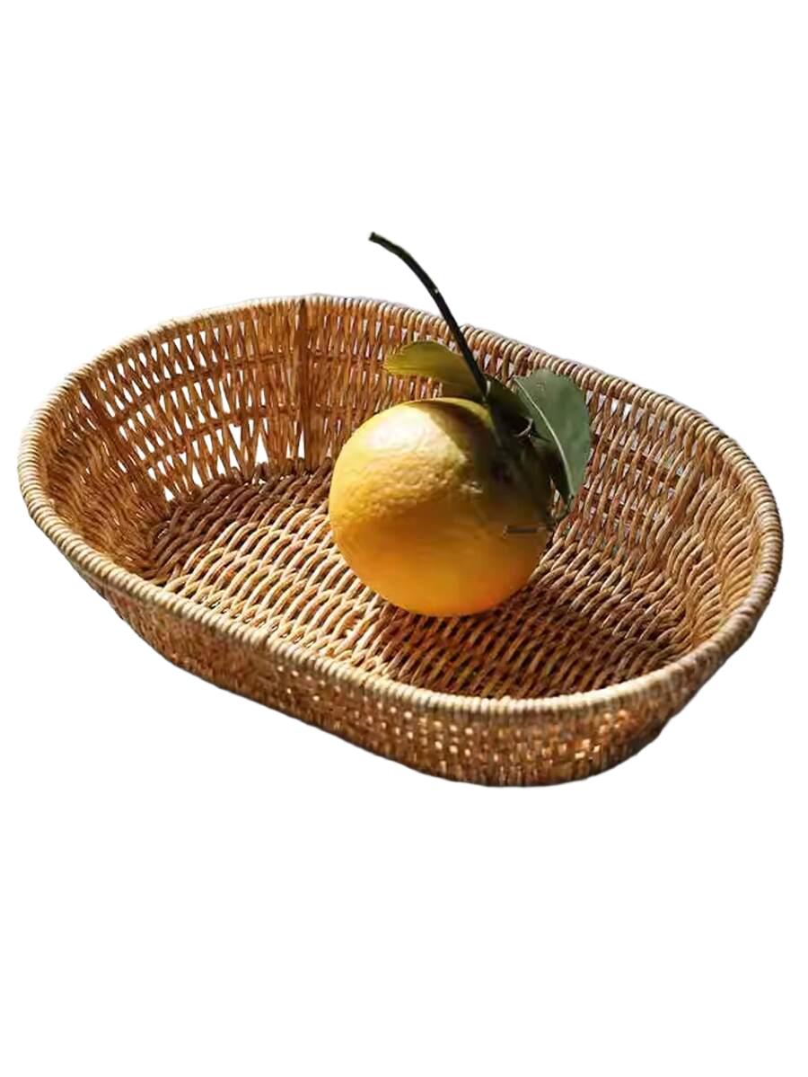 pleciony kosz na owoce