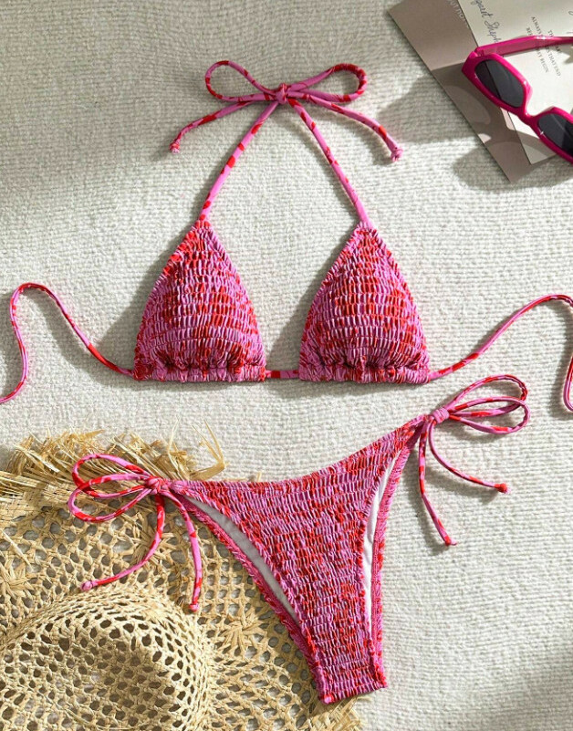 komplet bikini wzór