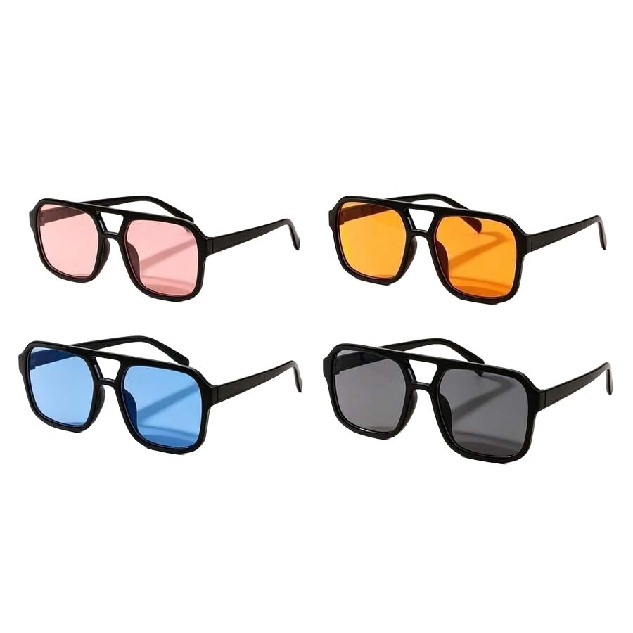 okulary przeciwsłoneczne casual  4-PACK