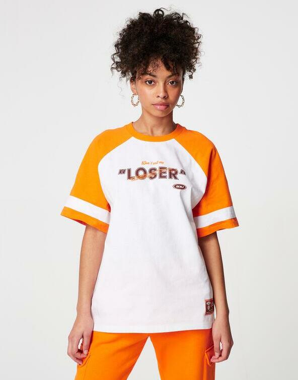 T-SHIRT OVERSIZE NAPISY