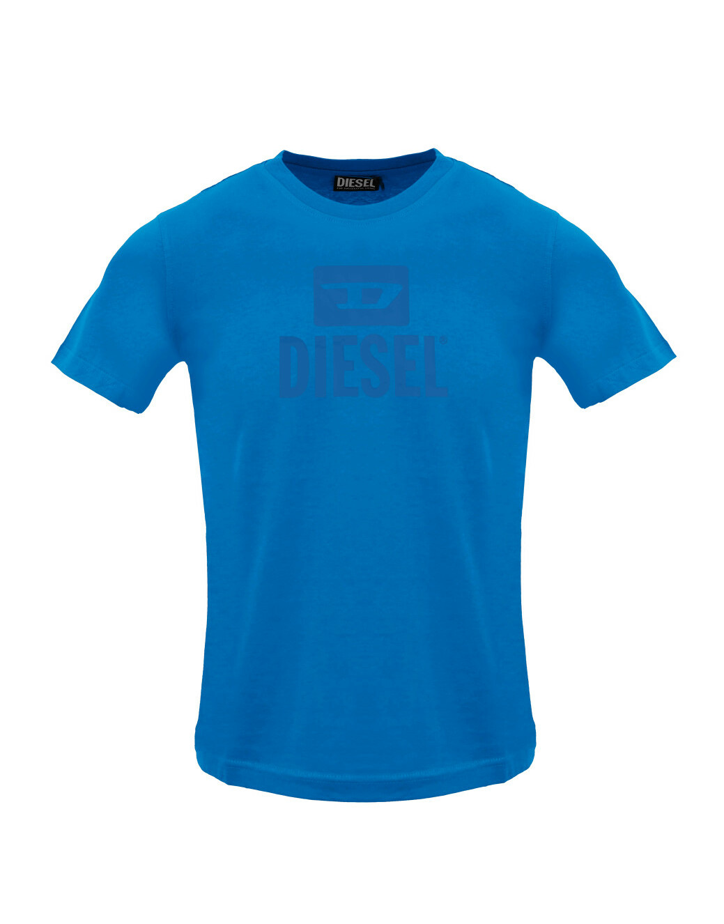 niebieski t-shirt logo A09753RPATI