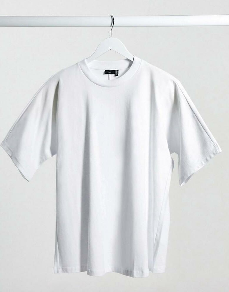 BIAŁY T-SHIRT ciążowy casual