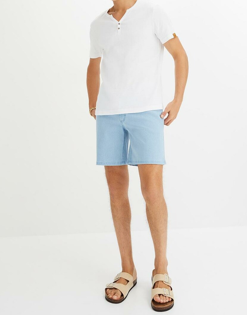 MĘSKI T-SHIRT W PRĄŻKI