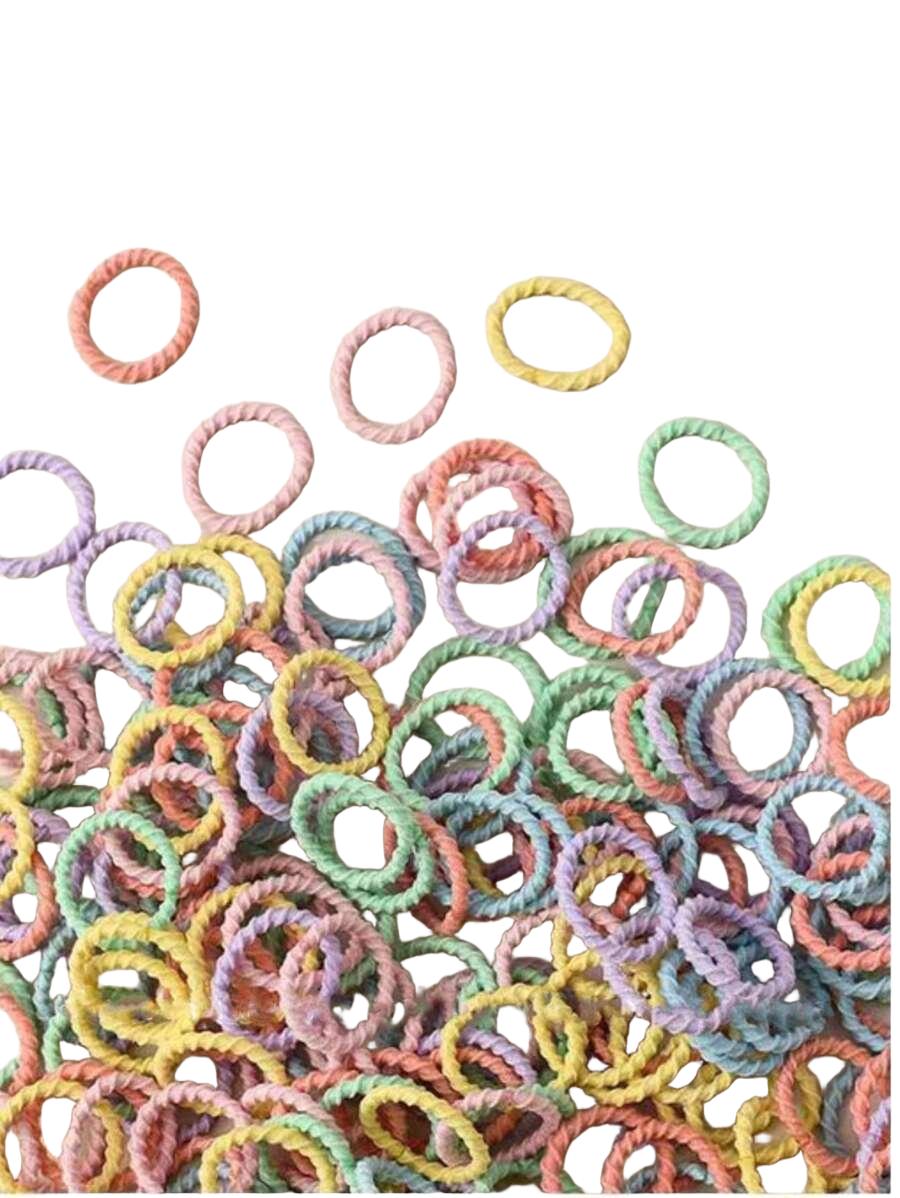 GUMKI DO WŁOSÓW 100-pack
