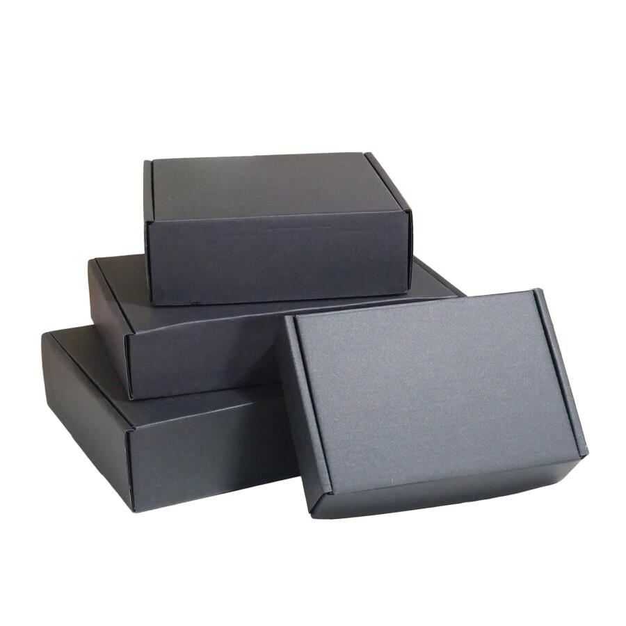 czarne pudełko prezentowe 5-pack