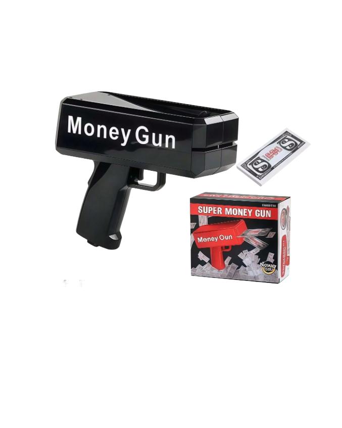 czarny pistolet na banknoty