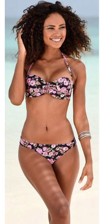 GÓRA OD BIKINI WZÓR kwiaty