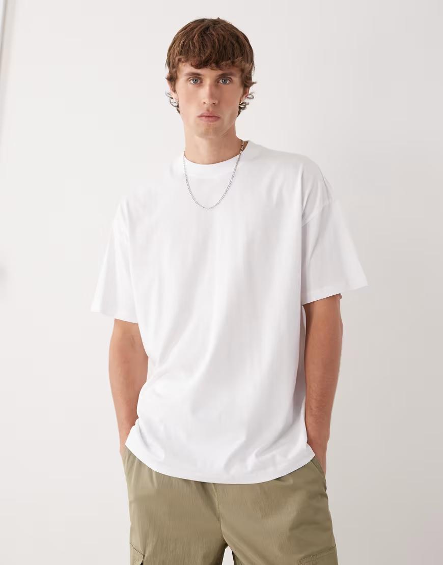 BIAŁY T-SHIRT BASIC